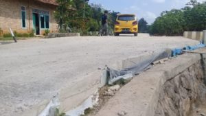 Kerusakan Jalan Tembus Antardesa Talangjali-Madukoro Lampura Segera Diperbaiki