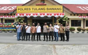Tim STIK/PTIK Melakukan Penelitian di Polres Tulang Bawang