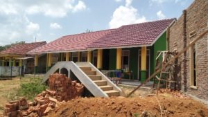 Pembangunan Ruang PAUD di Desa Sawojajar Lampura Ini Lari dari RAB dan Gambar