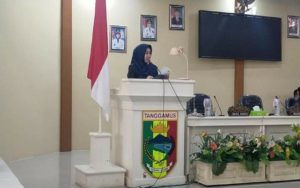 Rapat Paripurna DPRD, Bupati Tanggamus  Menyampaikan Rancangan Perubahan APBD Tahun 2020