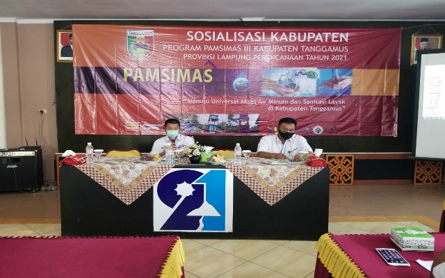Kepala Bappelitbang Tanggamus Sosialisasi PAMSIMAS