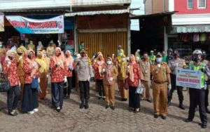 Kegiatan Gebrak Masker Memperingati Kepemimpinan Bupati dan Wakil Bupati Tanggamus