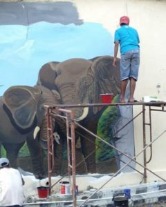 Warga Binaan Lapas Kotabumi Raih Prestasi di Mural Competition