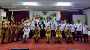 Bupati Tanggamus  Dewi Handajani Sambut Kunjungan P3MD