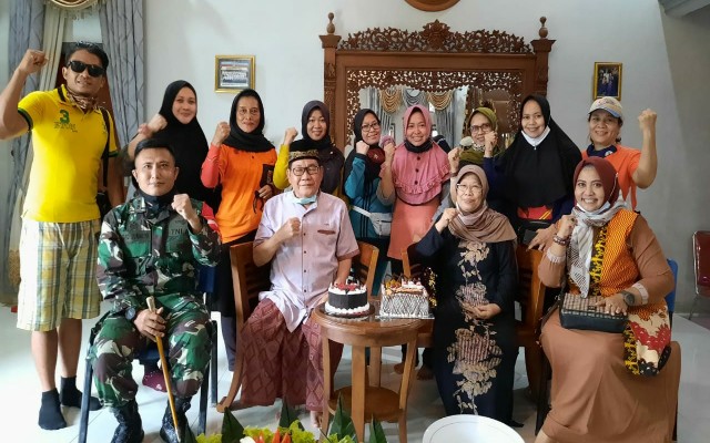 Dandim 0426 Berikan Kejutan Di Hari Jadi Bupati Mesuji