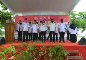 Kapolres Tulang Bawang Kukuhkan Pokdar Kamtibmas.