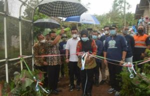 Bupati Dewi Handajani Apresiasi Kegiatan Peduli Lingkungan DPC HIPMI Tanggamus