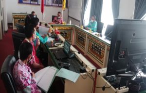 Wabup Tanggamus Ikuti Rakornas TPKAD Secara Virtual Dibuka Oleh Presiden Jokowi