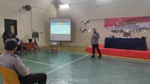 Dit Binmas Polda Lampung Gelar Sosialisasi Perpol Nomor 4 Tahun 2020 di Polres Lampura