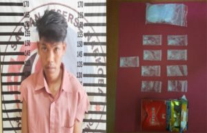 Satresnarkoba Polres Tulang Bawang Tangkap Pemuda Pengedar Narkoba