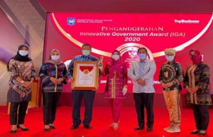 Kabupaten Tanggamus Menerima Penghargaan Sebagai “Pemerintah Daerah Sangat Inovatif”