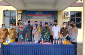 Pengungkapan Kasus Kriminalitas Di Lampung Timur, Meningkat 34% Tahun 2020