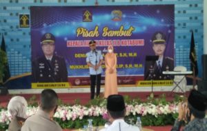 Rutan Kotabumi Gelar Pisah Sambut