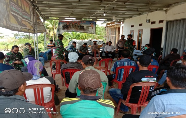 Pasca Betrok Dandim 0426 Tuba Letkol Kav Joko Sunarto Pastikan Rawajitu Utara Aman