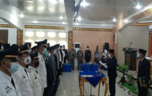 Bupati Lampung Utara Lantik Pejabat Eselon III dan IV