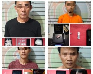Lagi, Satres Narkoba Polres Lampura Ringkus 4 Penyalahguna Narkoba
