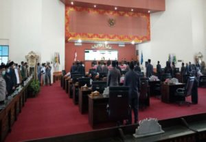 DPRD Pesawaran Gelar Paripurna Penetapan Bupati dan Wakil Bupati Terpilih