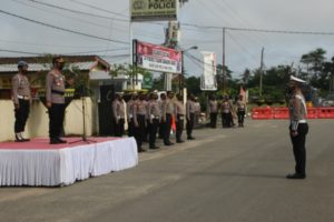 Polres Tubabar Apel Kesiapan Bhabinkamtibmas dan Tenaga Kesehatan sebagai Tracer dan Vaksinator Covid- 19