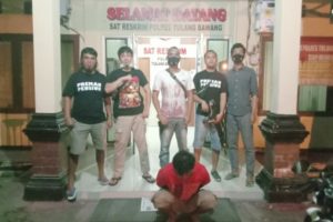 Residivis Ditangkap Tekab 308 Polres Tulang Bawang Mencuci Motor