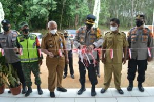 Kapolres Tulang Bawang Resmikan Kampung Tangguh Nusantara