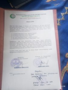 Disdikbud Lampura Bertindak, Denda di SD Ibnu Rusyid Lenyap