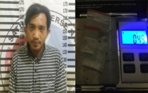 Satresnakoba Polres Tulang Bawang Tangkap Pengedar Narkoba di Perum Bhayangkara