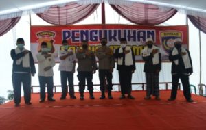 Direktur Binmas Polda Lampung Kukuhkan Da’i Kamtibmas Kabupaten Tulang Bawang