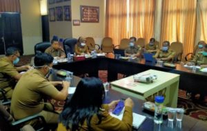 Kepala Bappelitbang Tanggamus Pimpin Rapat TKPKD Untuk Merumuskan Program Kerja