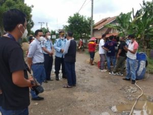 PWI, UPT Kemenkumham Lampung Utara, Lapas Kelas IIA Kotabumi, Bahu Membahu Perbaiki Jalan