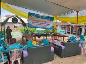 Ketua TP-PKK Hj. Sri Nilawati Syafi’i  Membuka Kegiatan Pembinaan Pekon Percontohan 10 Program Pokok PKK