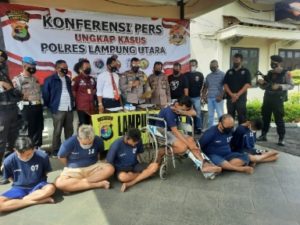 3 Didor, Polres Lampung Utara Ringkus Penjahat Lintas Provinsi