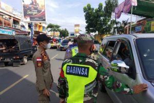 Polres Lampung Utara Periksa Kendaraan Arus Balik, Jangan Lupa Surat Bebas Covid 19!