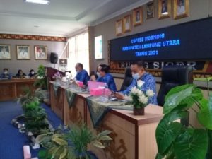 Asisten I Pemkab Lampung Utara Ingatkan Pegawai Tak Tunda Pekerjaan
