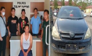 Gelapkan Kendaraan, Pria 50 Tahun Dibekuk Tekab 308 Polres Tulang Bawang