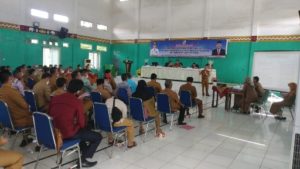 Sosialisasi Perbup Soal Pilkades Serentak di Lampung Utara