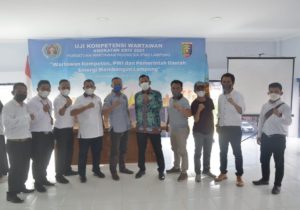 33 Wartawan Lulus Uji Kompetensi PWI Lampung Angkatan XXIV