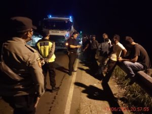 Polres Lampung Utara Gelar Razia Premanisme