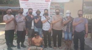 Pencuri Motor Digelandang Tim Serigala Utara Polsek Abung Semuli