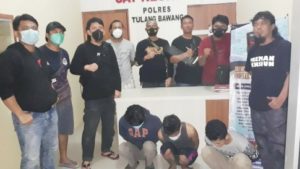 Tekab 308 Polres Tulang Bawang Tangkap Komplota Pencuri di  Astra Ksetra, Satu Diantaranya Anak Dibawah Umur