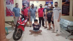 Polsek Rawajitu Selatan Tangkap Pelaku Pencuri Motor
