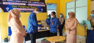 Serah Terima Jabatan   Kadis Sosial Lampung Utara