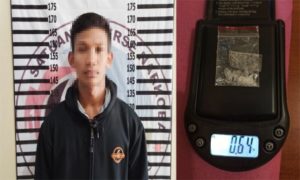 Nyambi Edarkan Narkotika, Petani  Rawa Pitu Ditangkap Polres Tulang Bawang