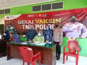 Tim Mobile Vaksinasi Polres Tubaba Target Vaksin Warga Tumijajar