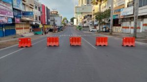 Sekat Jalan Utama di Bandar Lampung Mulai Dibuka