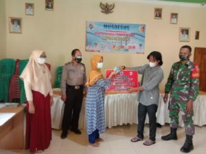 Kodim 0426 Tulang Bawang Pastikan BLT Dana Desa Tepat Sasaran