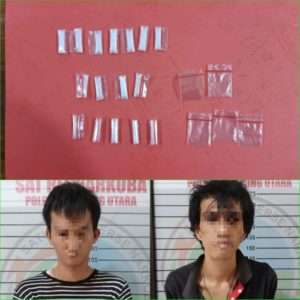 Dua Bandar Sabu di Gulung Tim Cobra Satres Narkoba Polres Lampung Utara