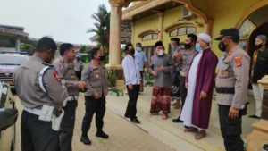 Kapolres Lampung Utara Silaturahmi Ponpes Walisongo Kecamatan Abung Selatan