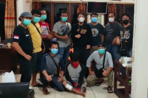 Tekab 308 Polres Tulang Bawang Ringkus Tersangka Begal di Jalan PT SIL