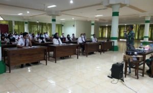 Sertu Supriyono Meberikan Materi Wawasan Kebangsaan Kepada ASN Prajabatan