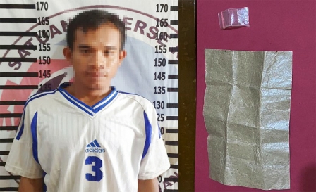 Pemuda Beli Sabu Ditangkap Polisi